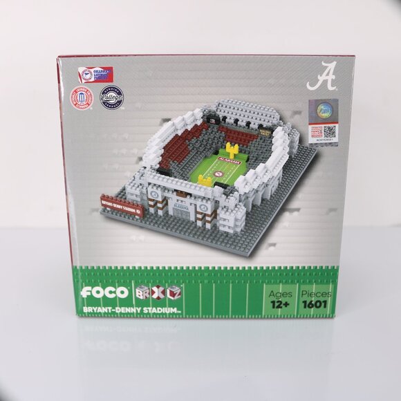 FOCO Albama Crimson Tide NCAA Football * Bryant-Denny Stadium * NEW * Lego Like - Picture 1 of 7